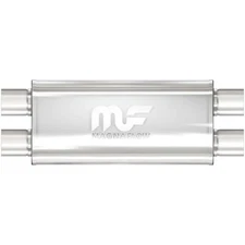 MagnaFlow Performance SS Exhaust Muffler 5x8x18" Offset Dual/Dual 2.5" In/Out