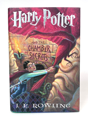 Harry Potter and the Chamber of Secrets Hardcover 1999 1st US Ed Spelling Errors