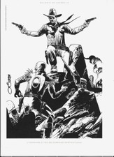 EO EX LIBRIS N° 10 HOMMAGE À TEX WILLER PAR CORRADO MASTANTUONO