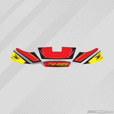 MARANELLO 2014 STYLE KG NEW AGE 2 NOSECONE STICKER KIT - KARTING -  JakeDesigns