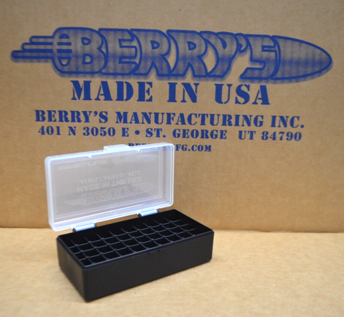 4 x Plastic Ammo Box BERRY'S 50 Round, 44 Special/44 Mag/45LC #407 | eBay