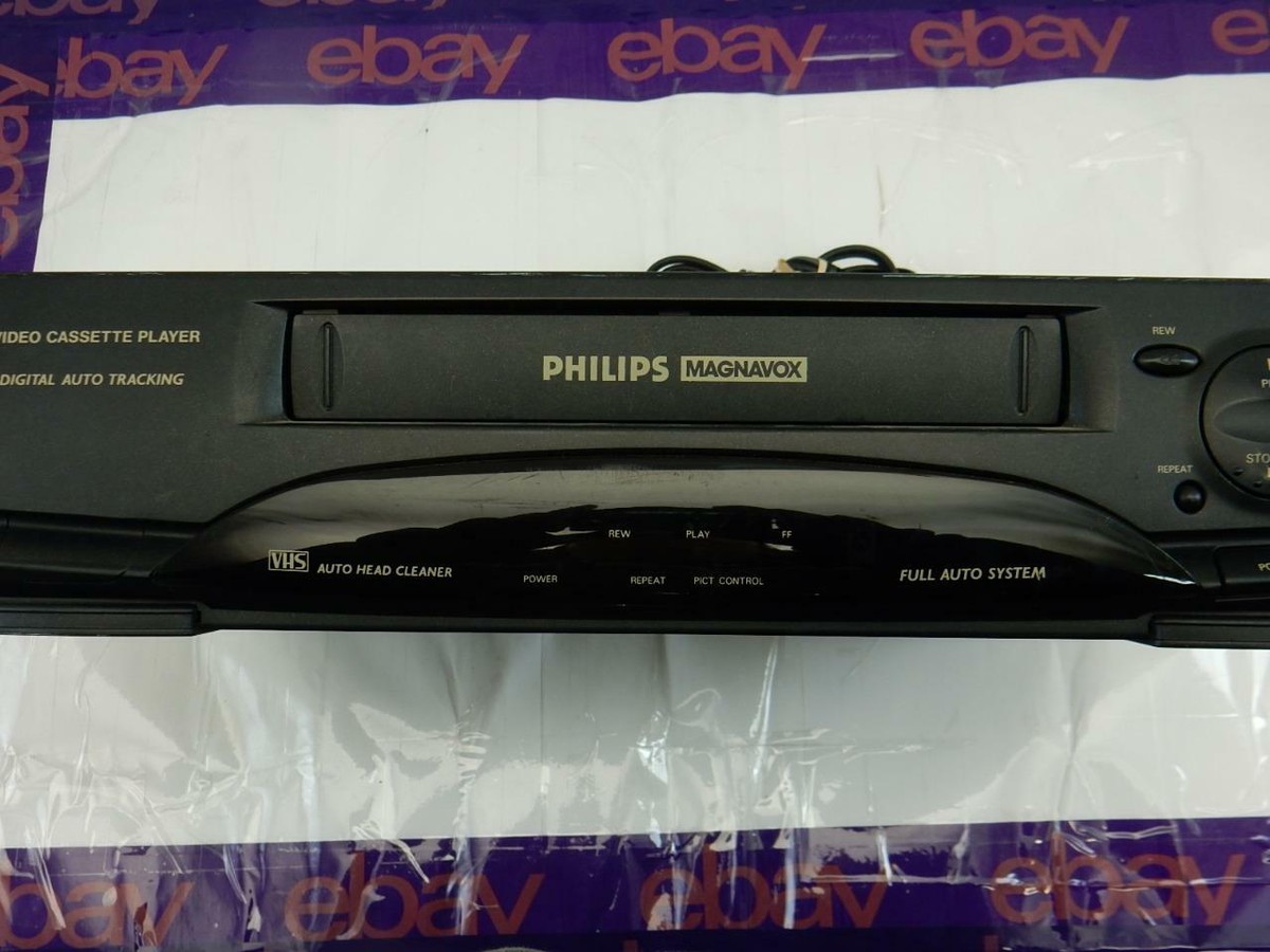 Philips Magnavox VPX210AT21 Video Cassette Recorder Player VCR 4