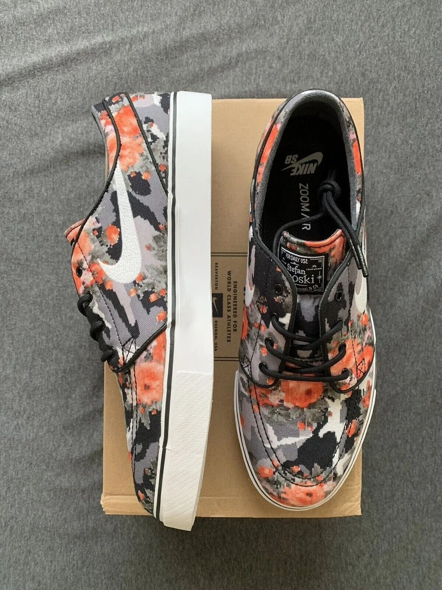 Nike SB Zoom Stefan Janoski PR Digi Floral Orange 482972-908