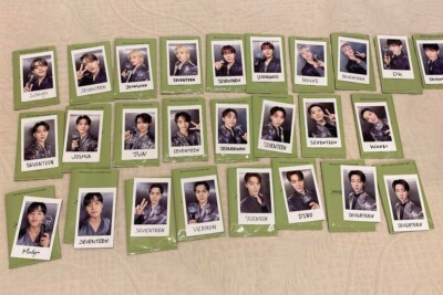 SEVENTEEN 1ST WORLD TOUR サインカード 13枚セット SEVENTEEN World Tour RIGHT HERE Japan Instant Photo Sticker | eBay