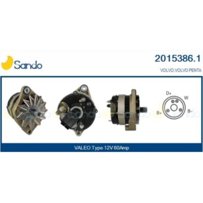 Generator Sando 2015386.1 für Volvo