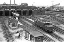 Bild-Datei + 10x15 Foto DB E94 187 Bw Mannheim 1966 #D17847