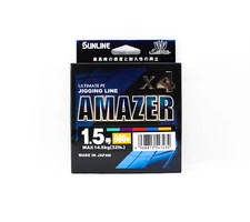 Sunline P.E Line Amazer X4 HG Jigging 600M P.E 1.5 32lb Multi (7234)