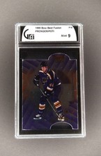 1998-99 Bowman s Best - Mirror Image Fusion Chris Pronger, Tom Poti #F18 GAI 9