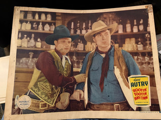 Rootin' Tootin' Rhythm 1937 Republic 11x14" Western Lobby Card Gene Autry