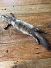 Vintage Mink Genuine Fur Stole Scarf Neck Wrap EXCELLENT