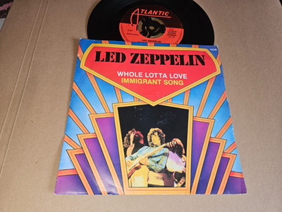 LED ZEPPELIN -WHOLE LOTTA LOVE / IMMIGRANT SONG - DUTCH WEA/ATLANTIC P/s 7'' -Ex+