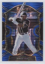 2021 Panini Select Concourse Blue Pulsar Prizm 4/13 Jorge Ona #99 13u1