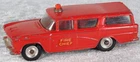 Vintage 1950's Dinky Toys Fire Chief Nash Rambler #257 Meccano England