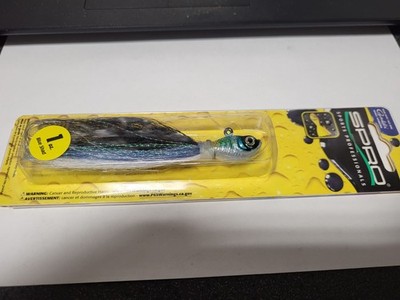 1 Spro Prime Bucktail Jig 1 oz. BLUE SHAD - FREE SHIPPING