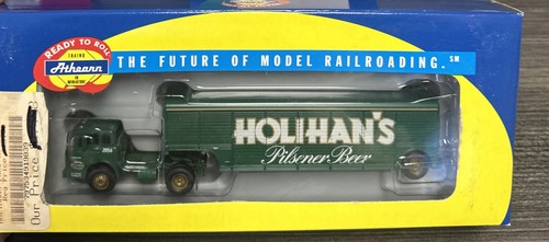 Tractor Ford "C" Athearn HO RTR #91983 con remolque de bebidas Holihan's Pilsner nuevo en caja | Zustand: New