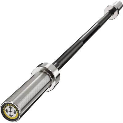 Chrome Barbell Bar 2 Inch Weight Bar for Lifting Hip Thrusts Universal Strength