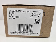 Schlage B81 619 Deadbolt One-Sided with Exter...