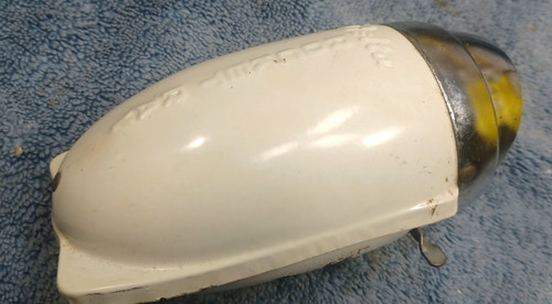 1950/60s USA Made, Delta Rocket Ray Bicycle Light, Fender Mount Headlight, WORKS