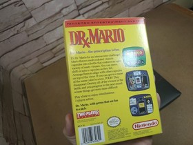 NES Dr. Mario en Caja Sistema de Entretenimiento Nintendo Juego de Puzzle Cl&aacute;sico