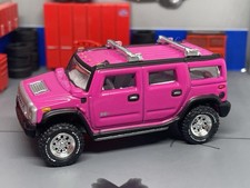2003-2009 Hummer H2 SUV Hot Pink 1/64 Scale Limited Edition
