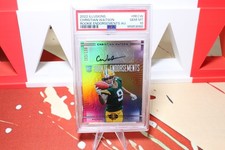 Christian Watson 2022 Illusions Rookie Endorsements RC Auto  /199 PSA 10