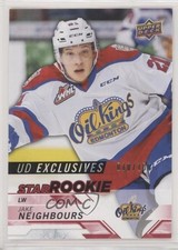 2018-19 Upper Deck CHL Star Rookies Exclusives 10/100 Jake Neighbours #382 lt5