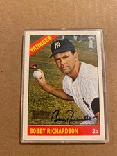 NY Yanks 2001 Topps - Team Topps Legends Autographs Bobby Richardson #TT48F (AU)