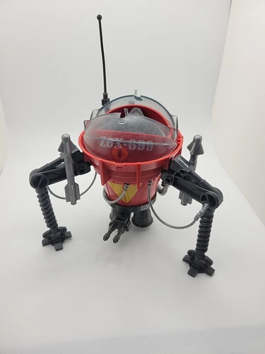 Vintage GI Joe 1987 Cobra Pogo Ballistic Battle Ball Hasbro Cmplt With Missiles 