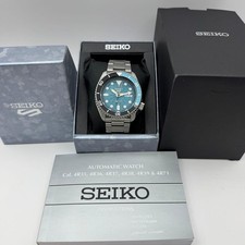Seiko 5 Sports SRPJ45K1 Auto Mechanical Watch Blue Limited Model Used From Japan 2