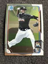 DOMINGO GERMAN #BCP118 2015 Bowman Chrome Baseball QTY Miami Marlins