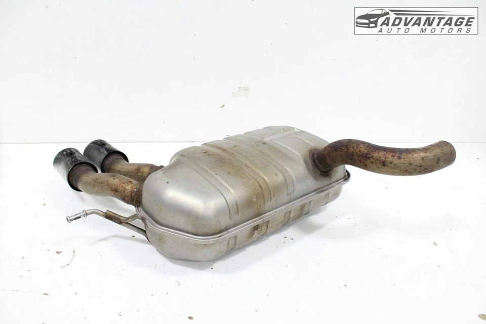 AUDI Q3 QUATTRO 2015-18 2,0 L SISTEMA DE ESCAPE SILENCIADOR TRASERO RESONADOR TUBO DE ESCAPE OEM Foto 3 de 4