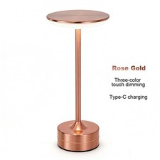Portable LED Table Lamp Touch Sensor Night Light USB Rechargeable Bedroom Light