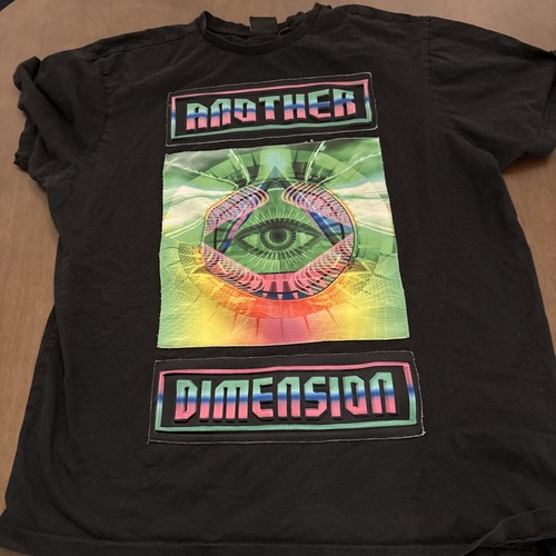MENS "ANOTHER DIMENSION" BLACK T SHIRT BY AKADEMIKS SZ L
