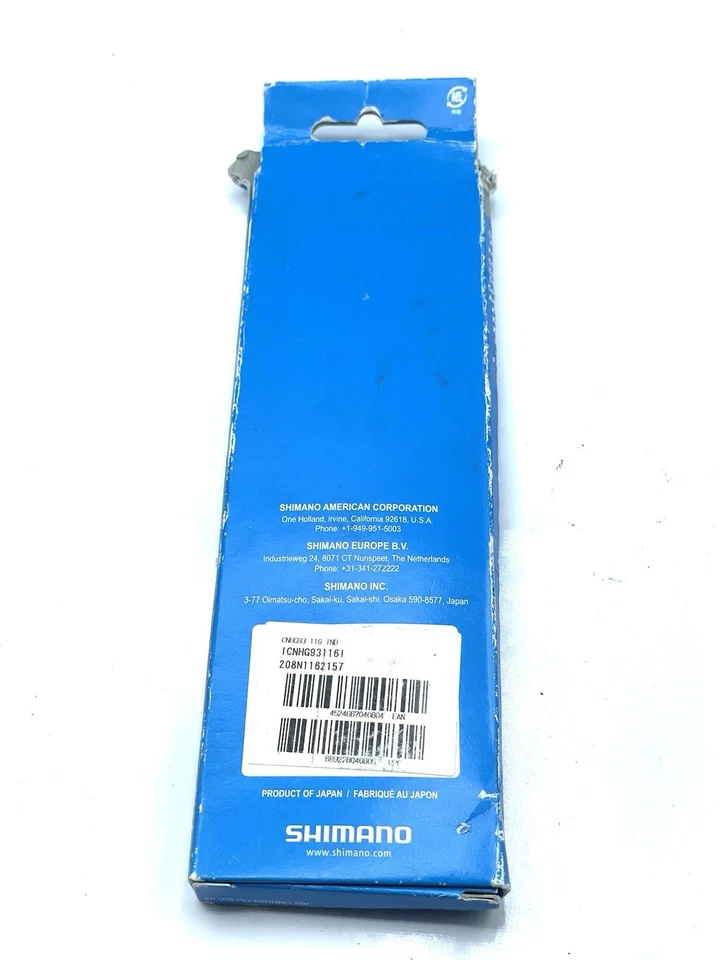 Shimano CN-HG93 9-Speed Road / MTB Bicycle Chain Deore XT / Ultegra 116-Links - Image 4 of 4