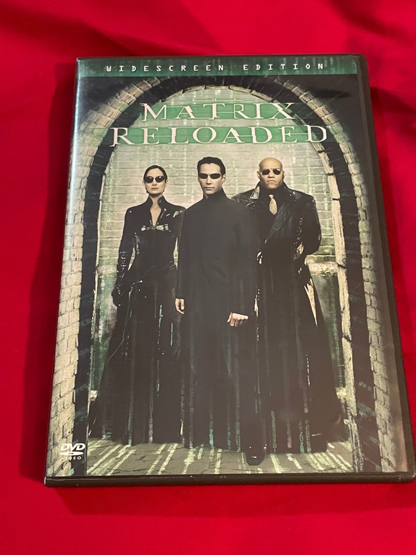 The Matrix Reloaded (DVD, 2003) - 2 CDs - Used Twice - Keanu Reeves