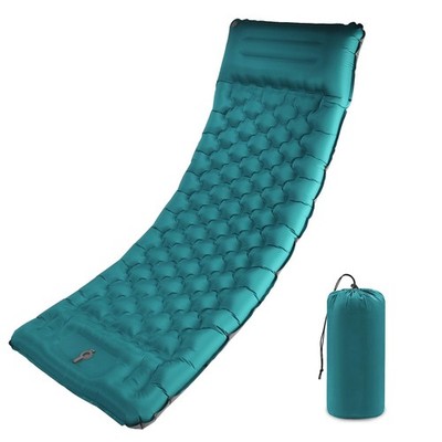 Camping Isomatte mit Kissen: Extra Dicke 12 cm Ultraleicht Selbstaufblasend Ai