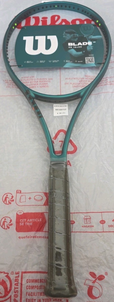 【Wilson】BLADE 98 V8 G3 16x19 Wilson Tennis Racket BLADE 98 16x19 V9 WR149811U3 Grip 4 3/8 | eBay