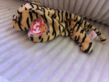 Ty Beanie Baby - STRIPES the Tiger 8.5 Inch NEW MWMTs Plush Stuffed Animal Toy
