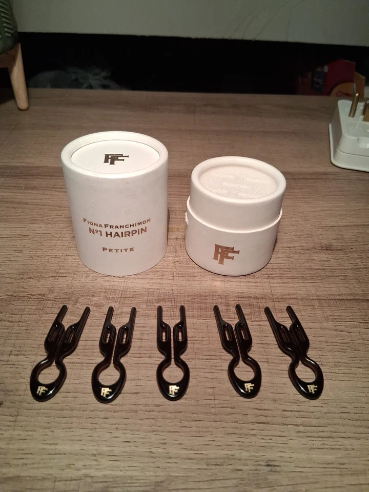 Fiona Franchimon Nº 1 Horquilla Pequeña Set de 5 Champagnized Foto 3 de 4