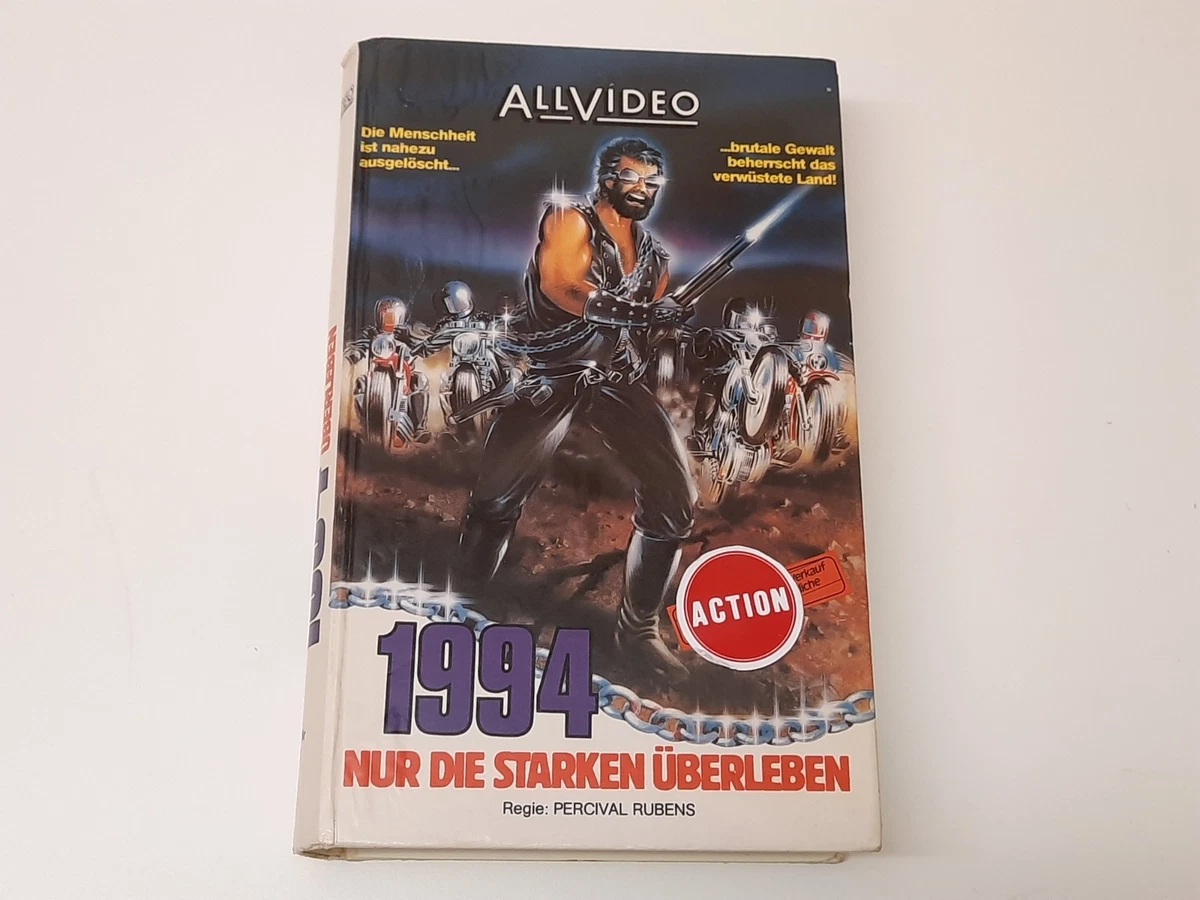 1994 - Nur die Starken überleben 1983 VHS German PAL Video Hartbox Survival Zone