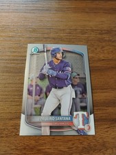Paulino Santana 2025 Bowman - Chrome Prospects Texas Rangers #BCP-72