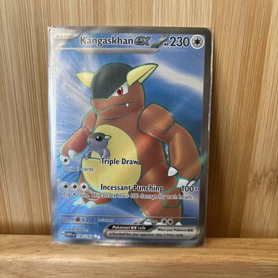 Pokemon 151 Kangaskhan EX 190/165 S&V Pokémon 151 Ultra Rare Holo Full Art