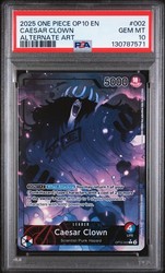 Caesar Clown OP10-002 Alt Art Parallel Leader Royal Blood One Piece