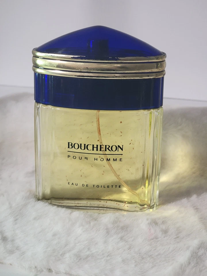 Eau de Toilette Boucheron Pour Homme de Colección Raro Coleccionista con Sedimentos Envejecidos Foto 3 de 4