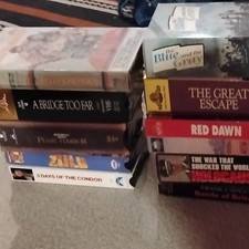 Vhs military movies. 11 movie lot.