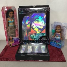 Disney Princess Box Hand Cream Set Jasmine Brush Set Pocahontas Ariel Set