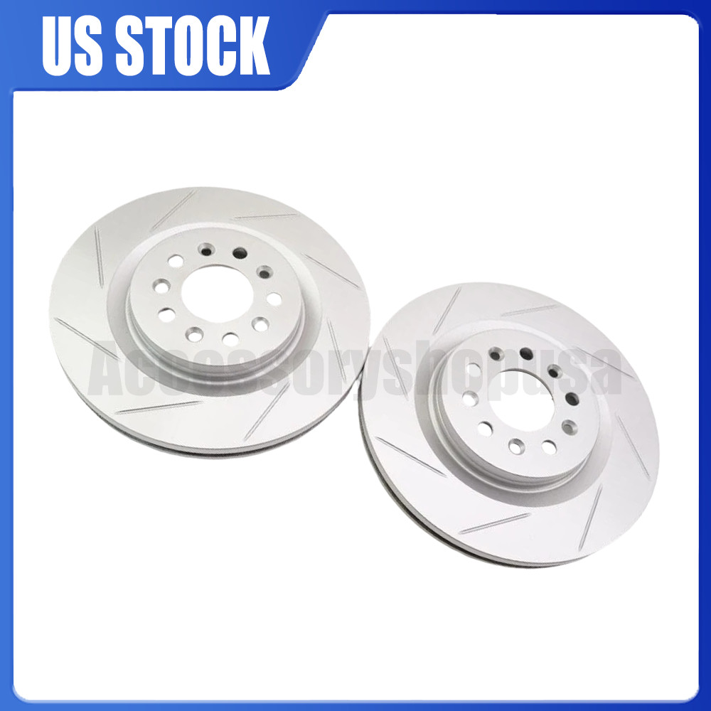 NEW Front And Rear Brake Rotors For Aston Martin Db9 V8 4G432810265 4G432810266
