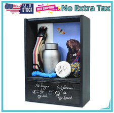 Pet Memorial Shadow Box Keepsake 9.3x13 Dog Memorial Gifts for Loss of Dog De...