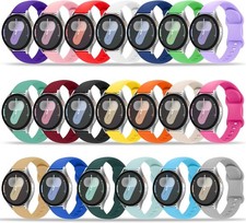 20 Pack Soft Silicone Strap Compatible with Samsung Galaxy Watch 7 40mm 44mm