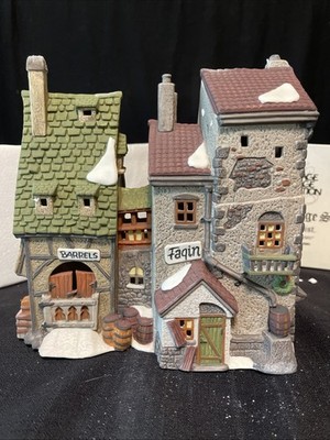 Dept 56 OLIVER TWIST Fagan's HideAway 5552-2 DICKENS VILLAGE W Box & Light Cord